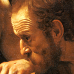 Caravaggio La Incredulidad de santo Tomás